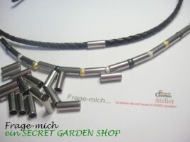 Edelstahl-Hülse, Di:3,5mm, Da:4mm, Länge:10mm,...