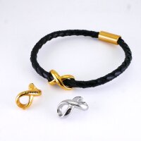 Infinity Perle Großloch Überschieber, Unendlichkeitsschleife, K/1-B6,7,8)