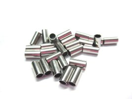 Edelstahl-Hülsen, Di: 2,2mm, Da: 3mm, Länge: 6...