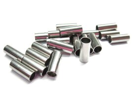 Edelstahl-Hülse, Di: 4mm, Da: 5mm, Länge: 10mm...