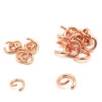 10 Ösen, Edelstahl  roségold, Ösen...
