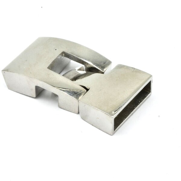 XL Knebelverschluss Edelstahl, innen: 14 x 3,6mm  (K9-C3)