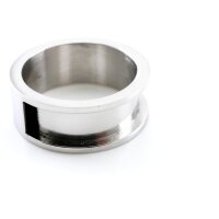 Ring  für Pferdehaar mit Nut  Brücke über...