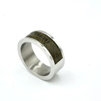 Ring  für Pferdehaar mit Nut  Brücke über...
