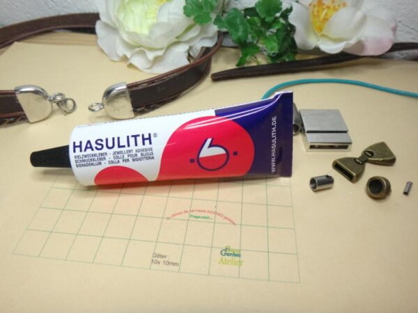 Hasulith Vielzweckkleber, Schmuckkleber, 30ml Tube, klar
