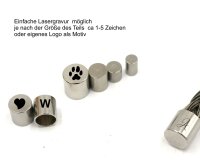 2 Stück Endkappe, geschlossener Boden, verschiedene Größen in Edelstahl (21/A1-4)