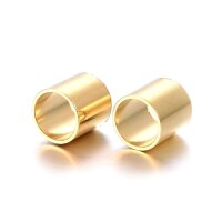 Edelstahl-Hülse golden, Di:7mm, Da:8mm,...
