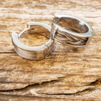 Ohrschmuck, Clip Creole für Pferdehaar zum Einlegen,...