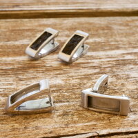 modernes Schmuckset für Pferdehaar zum Einlegen, Pferdehaarschmuck, Edelstahl