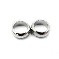geschlossener Edelstahl Ring, Öse,  8-7,8x3mm -...