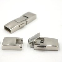 innen 9,5x3,5mm, Schnappverschluß, Edelstahl,...