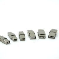 7 Größen Clipverschluß  Edelstahl  ohne...