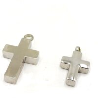 Kreuz Asche-Anhänger mit Gravur, Mini Urne &...