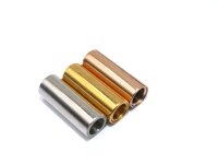 Magnetverschluss gerade Hülse, Innen: 4 mm, Edelstahl (K9-B4)