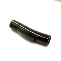 Schnappverschluß, Innen: 6mm, in rosé, Natur, golden, schwarz, Edelstahl mit Gravuroption (K/33-D5-8