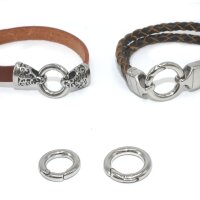 Ringverschluss Edelstahl, elegant, runder Verschluss,...