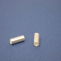 Rohr, 925 Silber, Hülse, i: 3,3mm, Länge: 10/,...