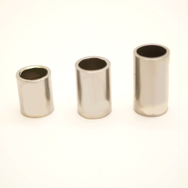 Edelstahl Hülse, innen: 6mm, außen: 8mm, in 4 Längen   (K/3-A5-6-7)