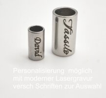 Edelstahl Hülse, innen: 6mm, außen: 8mm, in 4...