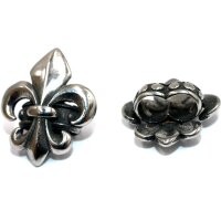Schmuckperle , Fleur De Lis, Slider, Großloch...