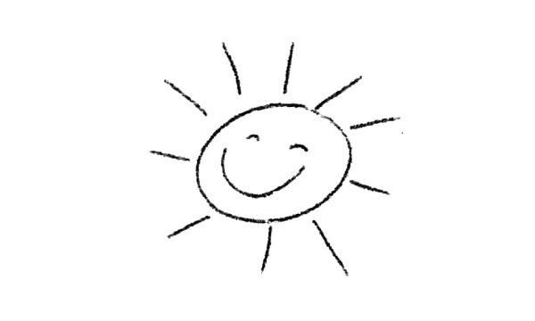 Symbol 1 smiling sun